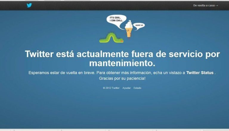 Falla a nivel mundial de Twitter en Android