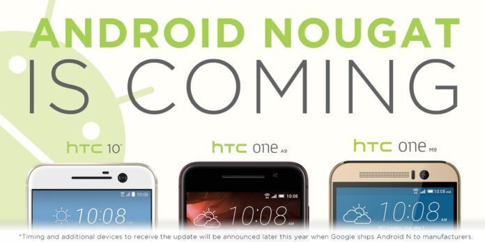 HTC Nougat