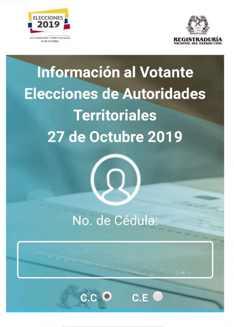 Consulta Infovotantes 2019