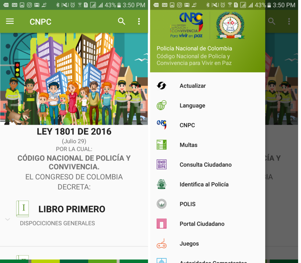 codigo de policia
